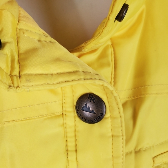 Panhandle Slim Goose Down Puffy  Vest Yellow XL Winter Outdoor - Picture 5 of 14